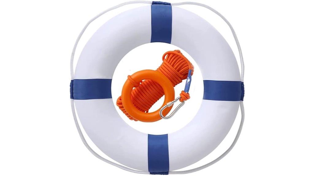 rescue ring with rope