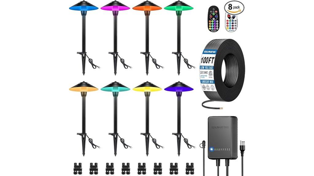 rgbw outdoor lighting kit