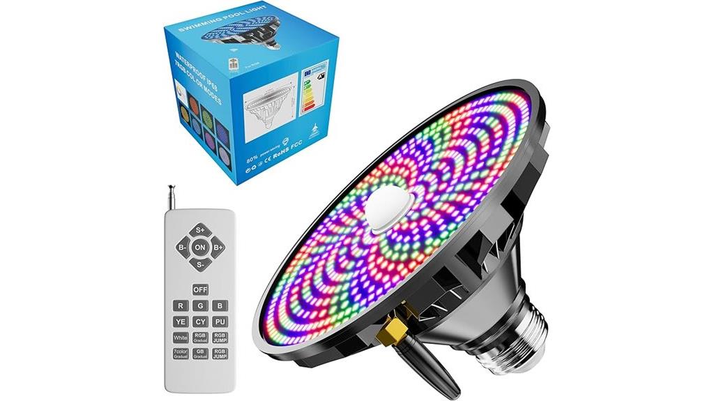 rgbw pool light bulb