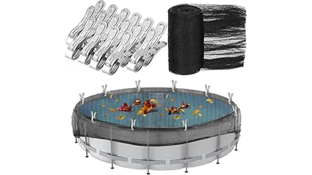 round pool leaf cover