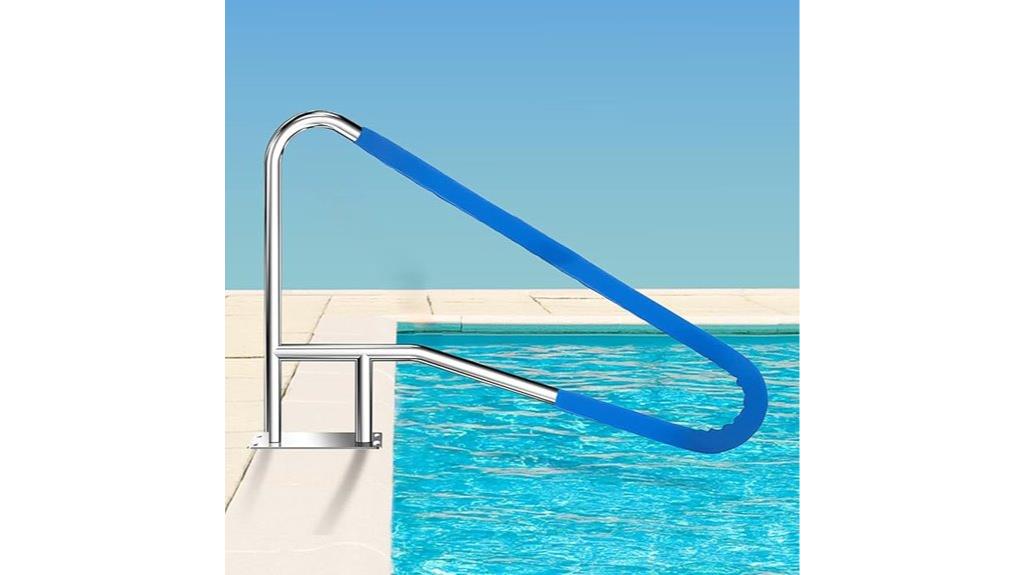 rustproof stainless steel pool rail