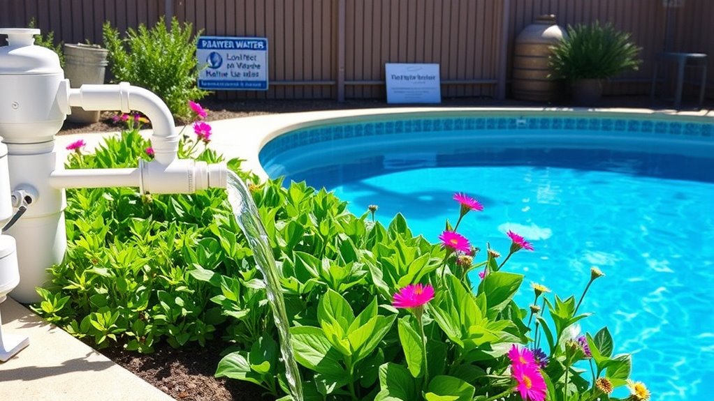 safe pool water reuse methods