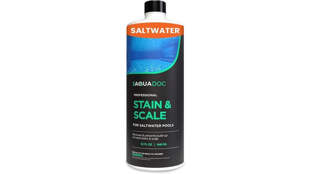 saltwater pool stain remover
