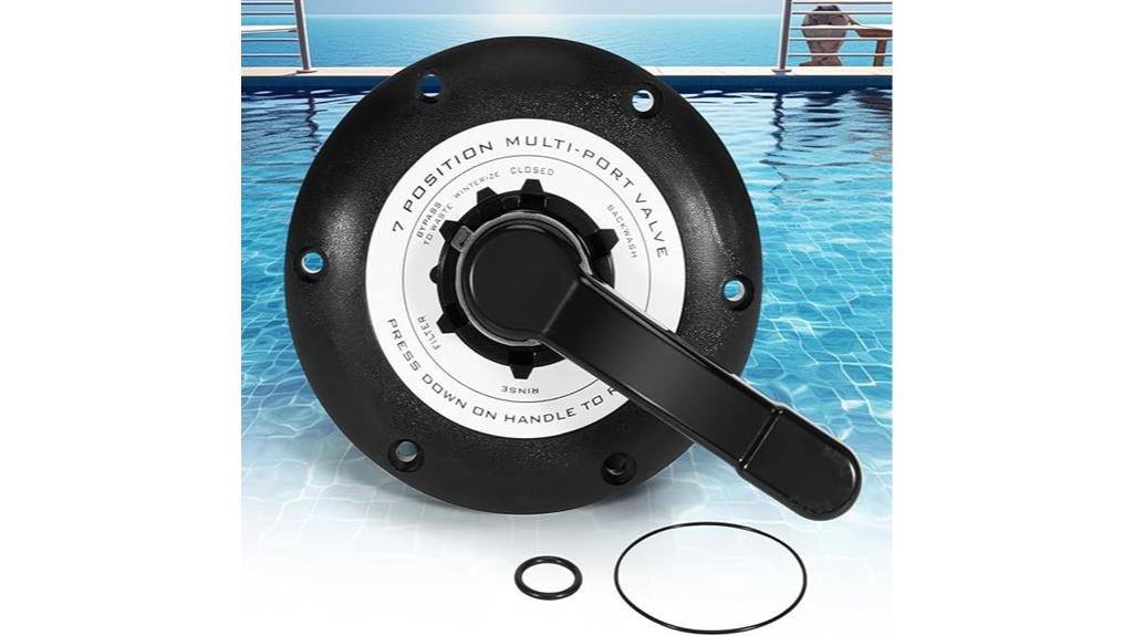 seven position multi port valve