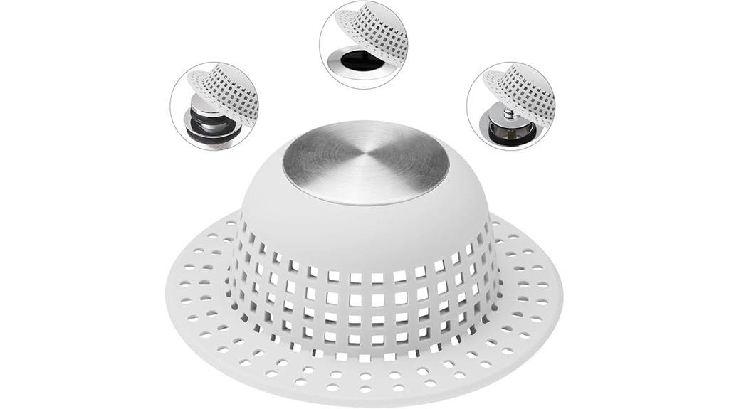 silicone hair drain cover
