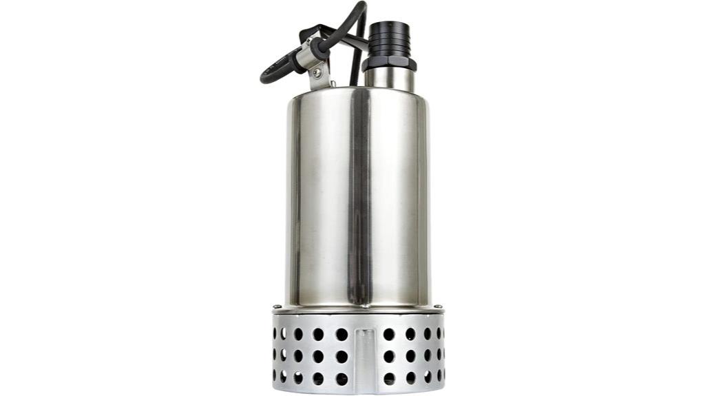 small submersible utility pump