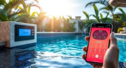 smartphone controlled pool systems
