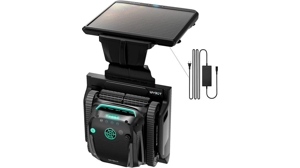 solar cordless pool cleaner