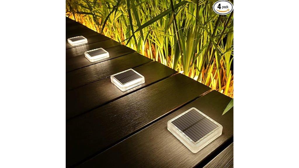 solar dock light set
