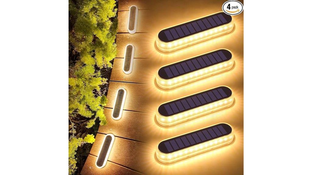solar led step lights