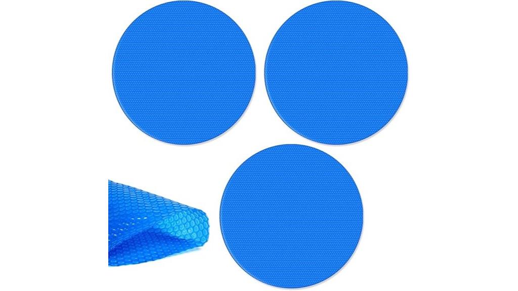 solar pool cover set