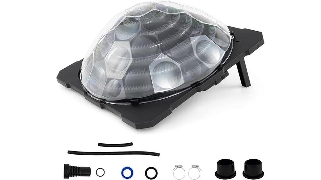 solar pool heater above ground