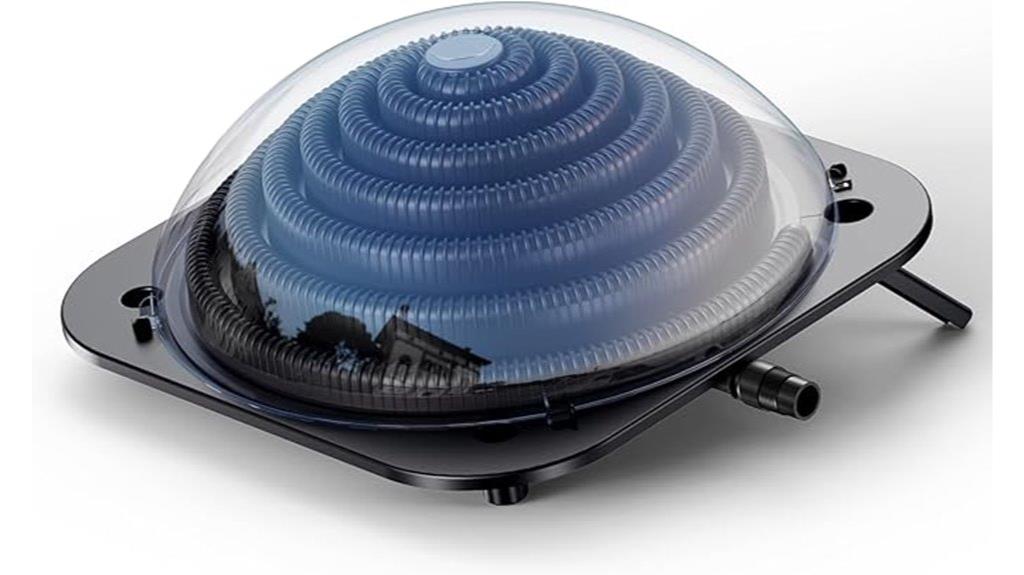 solar pool heating system