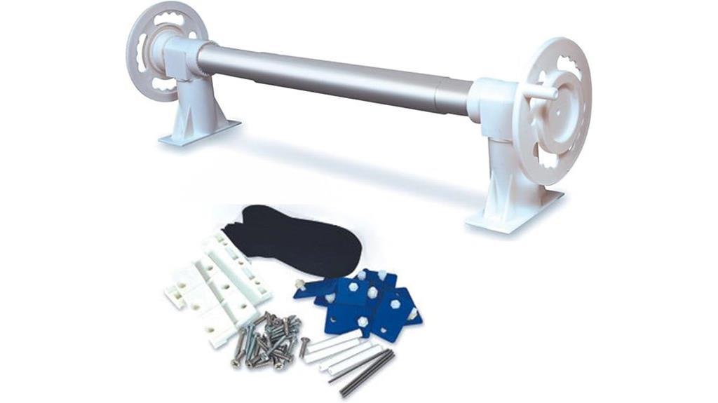 solar powered pool reel