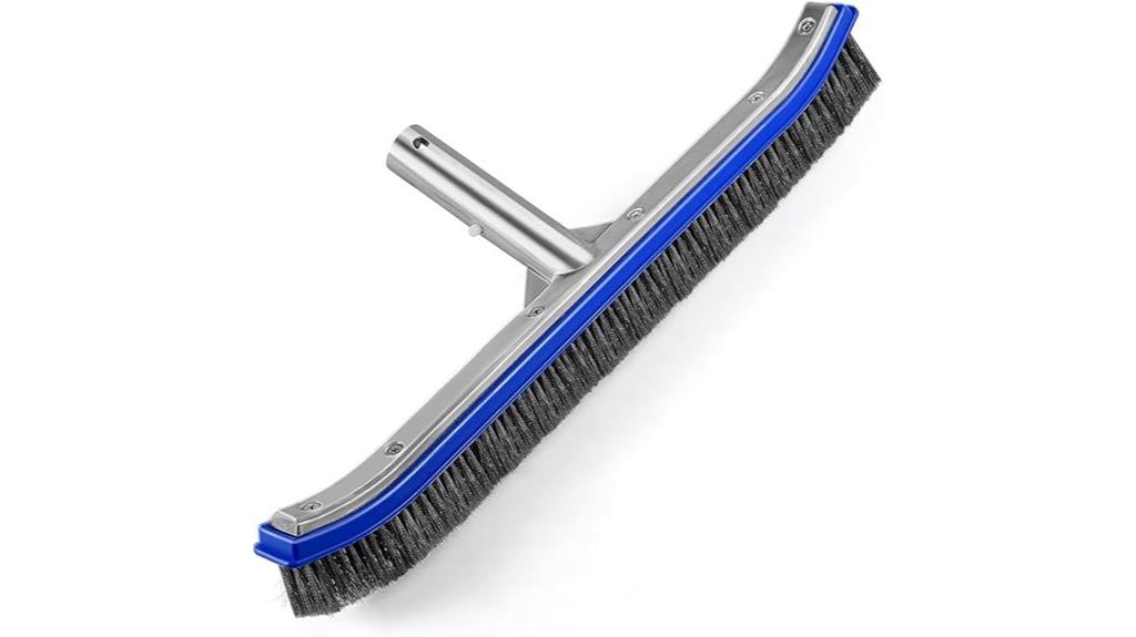 stainless steel pool brush