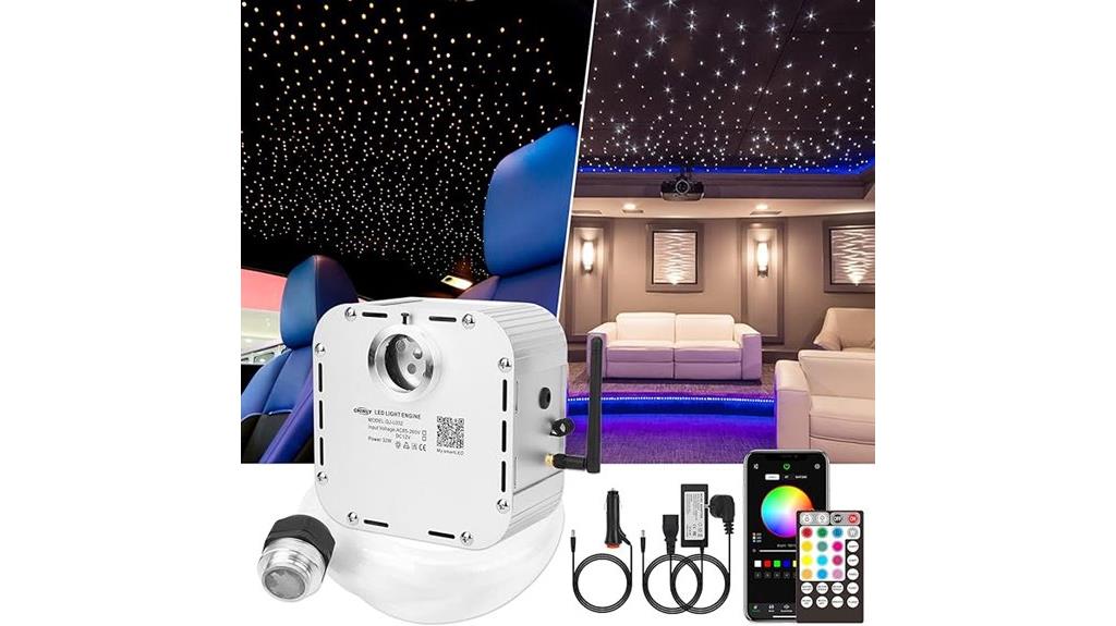 starry bluetooth fiber optic
