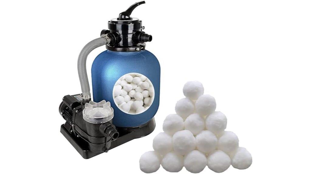 three pound eco friendly filter balls