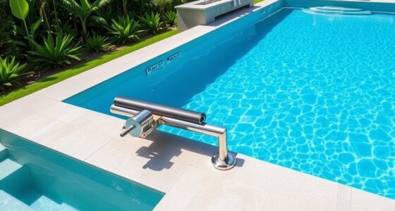 top automatic pool cover reels