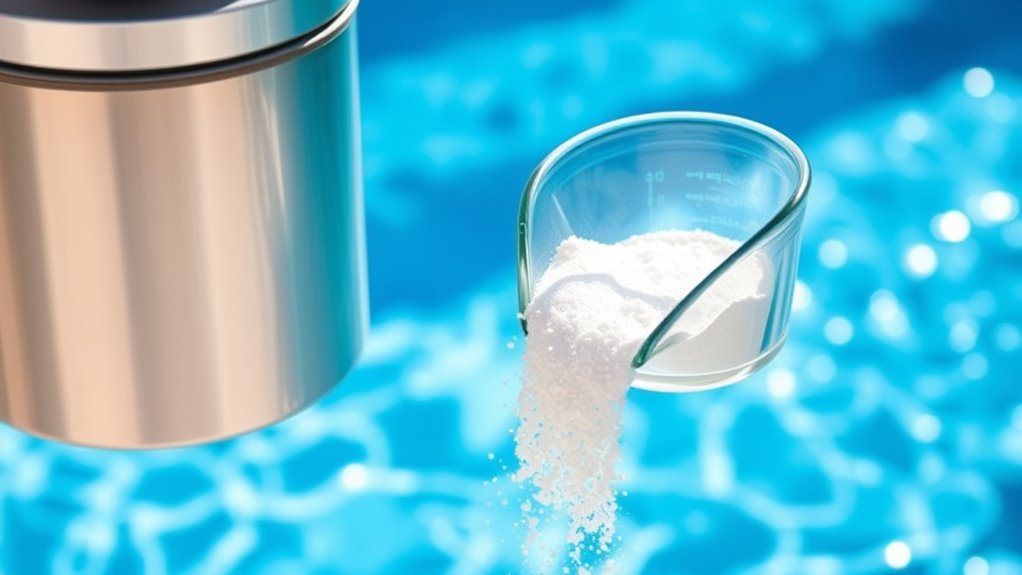 top de pool filter powders