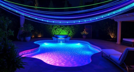 top fiber optic pool lighting