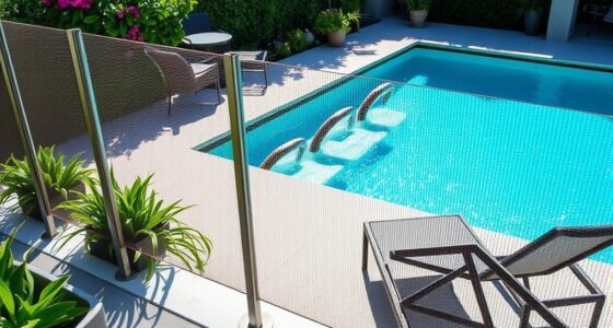 top mesh pool fence options
