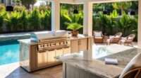 top outdoor grill islands