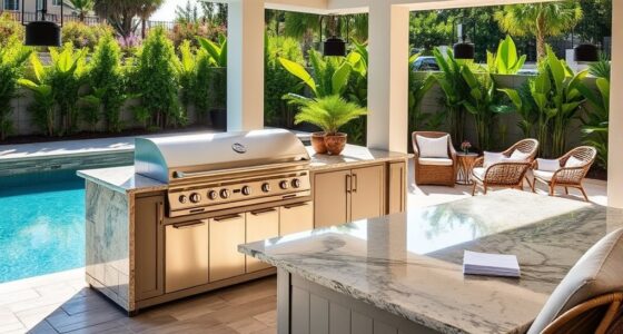 top outdoor grill islands