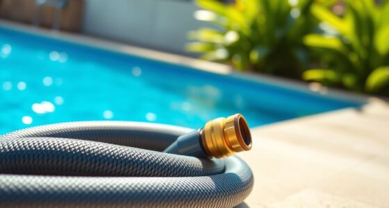 top pool backwash hose options