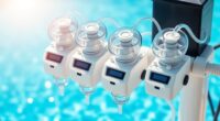 top pool chemical feed pumps