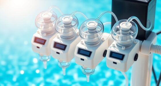 top pool chemical feed pumps