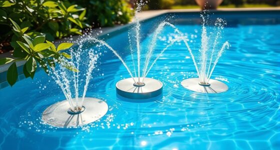 top pool cooling aerators