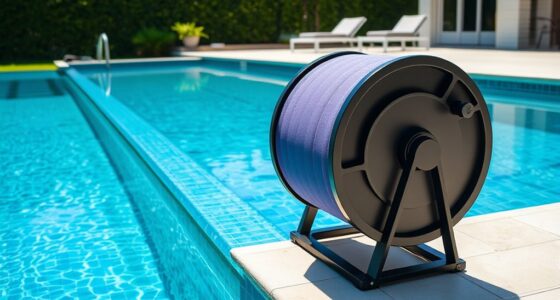 top pool cover reels