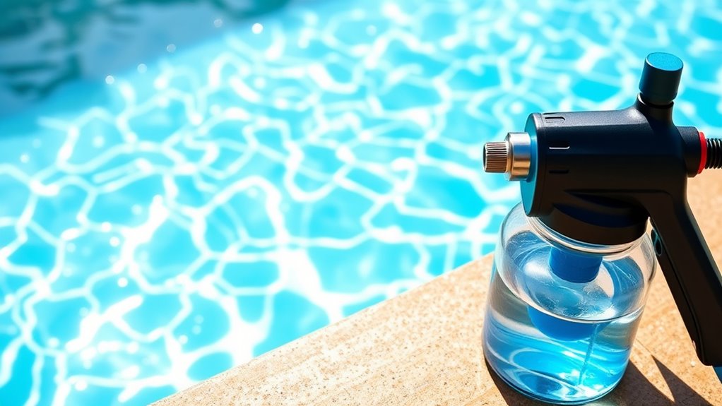 top pool filter cleaning sprays