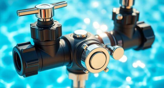 top pool filter multiport valves