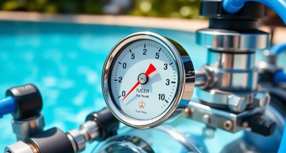 top pool filter pressure gauges