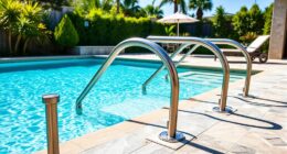 top pool handrails for safety