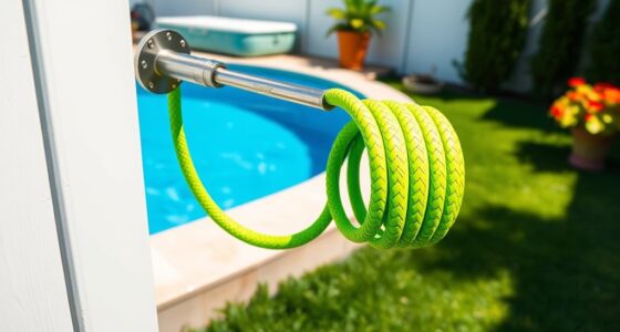 top pool hose storage options
