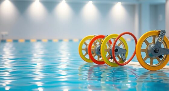 top pool lane rope reels