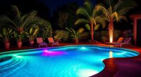 top pool lighting options