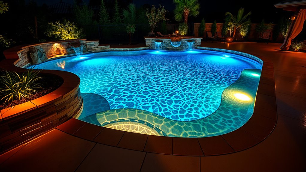 top pool lighting options