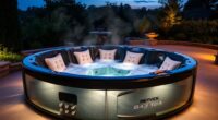 top six person hot tubs