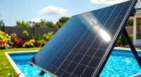 top solar pool heating panels