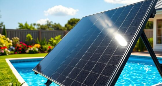 top solar pool heating panels