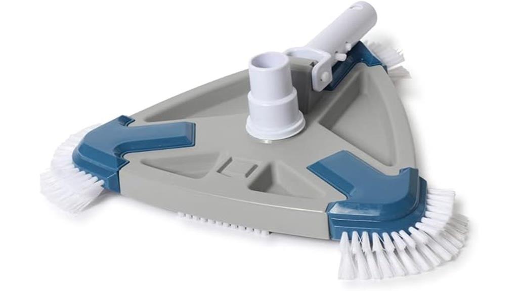 triangle shaped pool vacuum