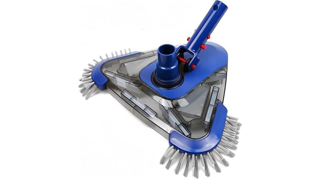 triangular pool vacuum