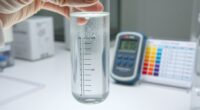 turbidity based cyanuric acid test