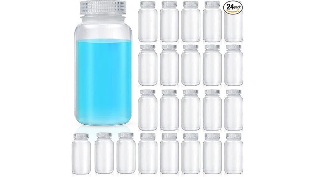 twenty four 8 oz bottles