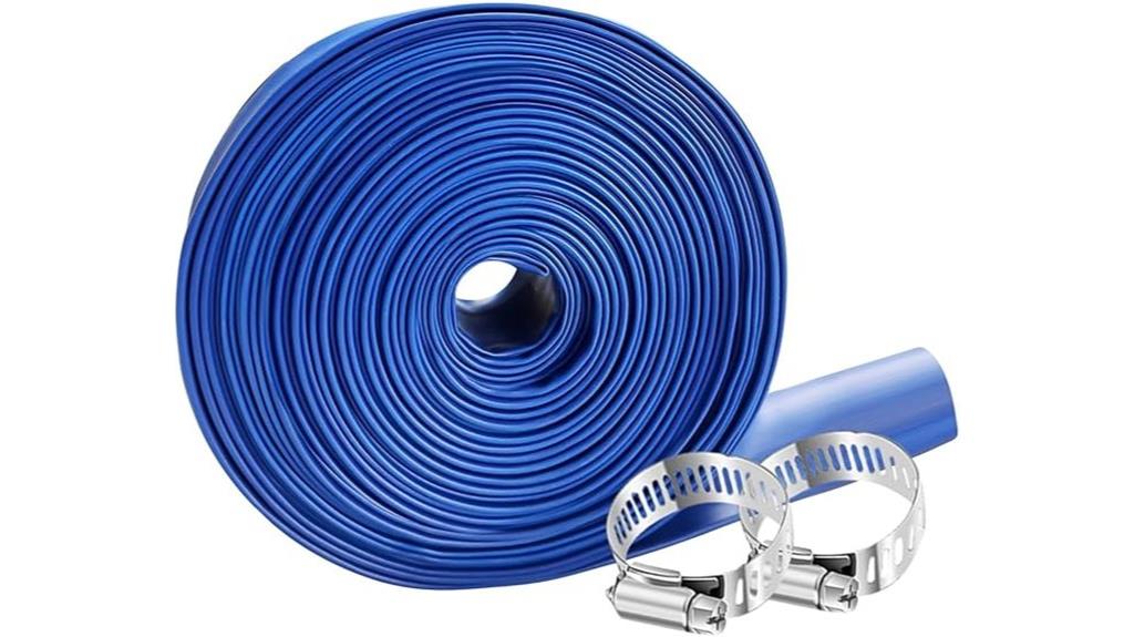 two 100ft pvc hoses
