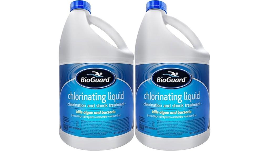 two pack chlorinating liquid