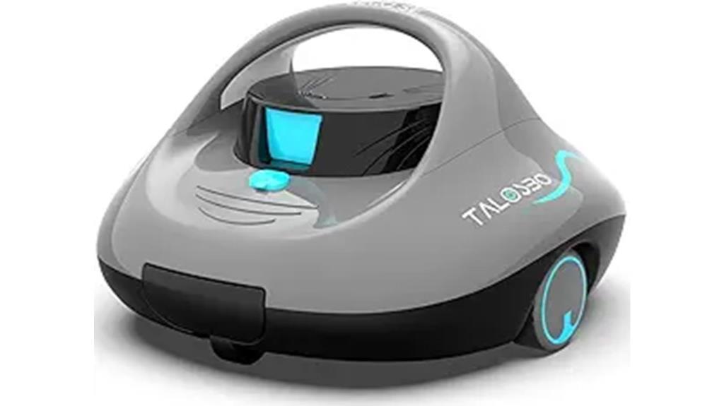 upgraded cordless pool vacuum
